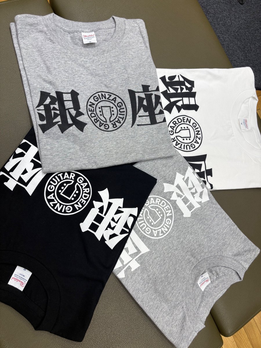 yamano_guitar's tweet image. Let it ring out in Ginza! The best sound is in Ginza Guitar Garden! Available in 4 colors T-shirt!! #Ginza #Souvenir
