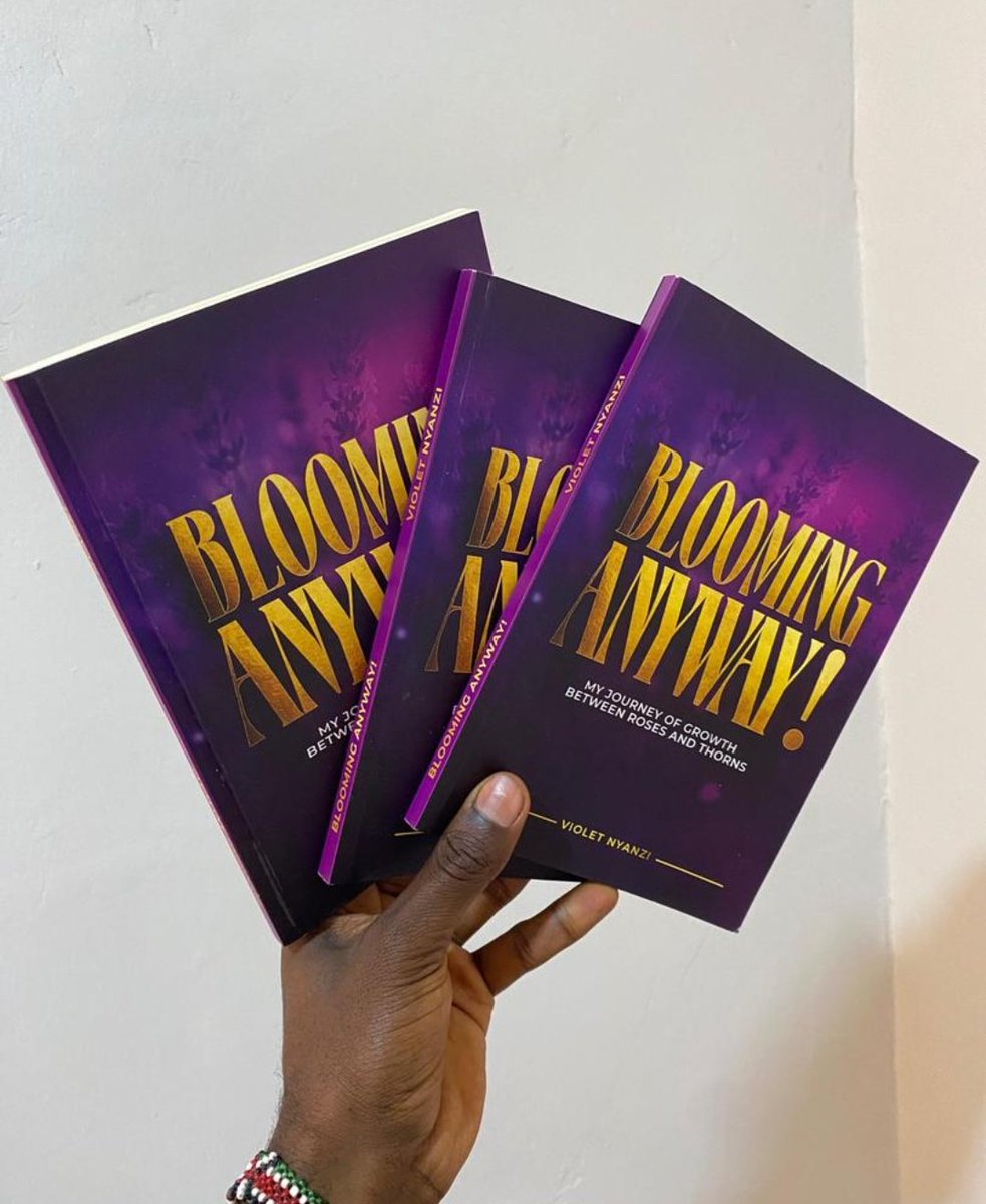 andrew_vibes's tweet photo. Life tries to keep us small. But we bloom anyway. Join @violet_nyanzi on this journey of courage, secrets, myths, and unstoppable growth in 'Blooming Anyway.' Your copy is waiting. #BloomingAnyway #VioletNyanzi #ThriveAnyway https://t.co/CGelQhcUbD