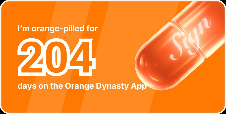 Signwander's tweet photo. I've been Orange-Pilled and Seeing Signs for 204 days 👀🧡🐉.Join the app and be a better version of yourself!
https://t.co/mg1ra0l08N https://t.co/Ju2p7E5xfM