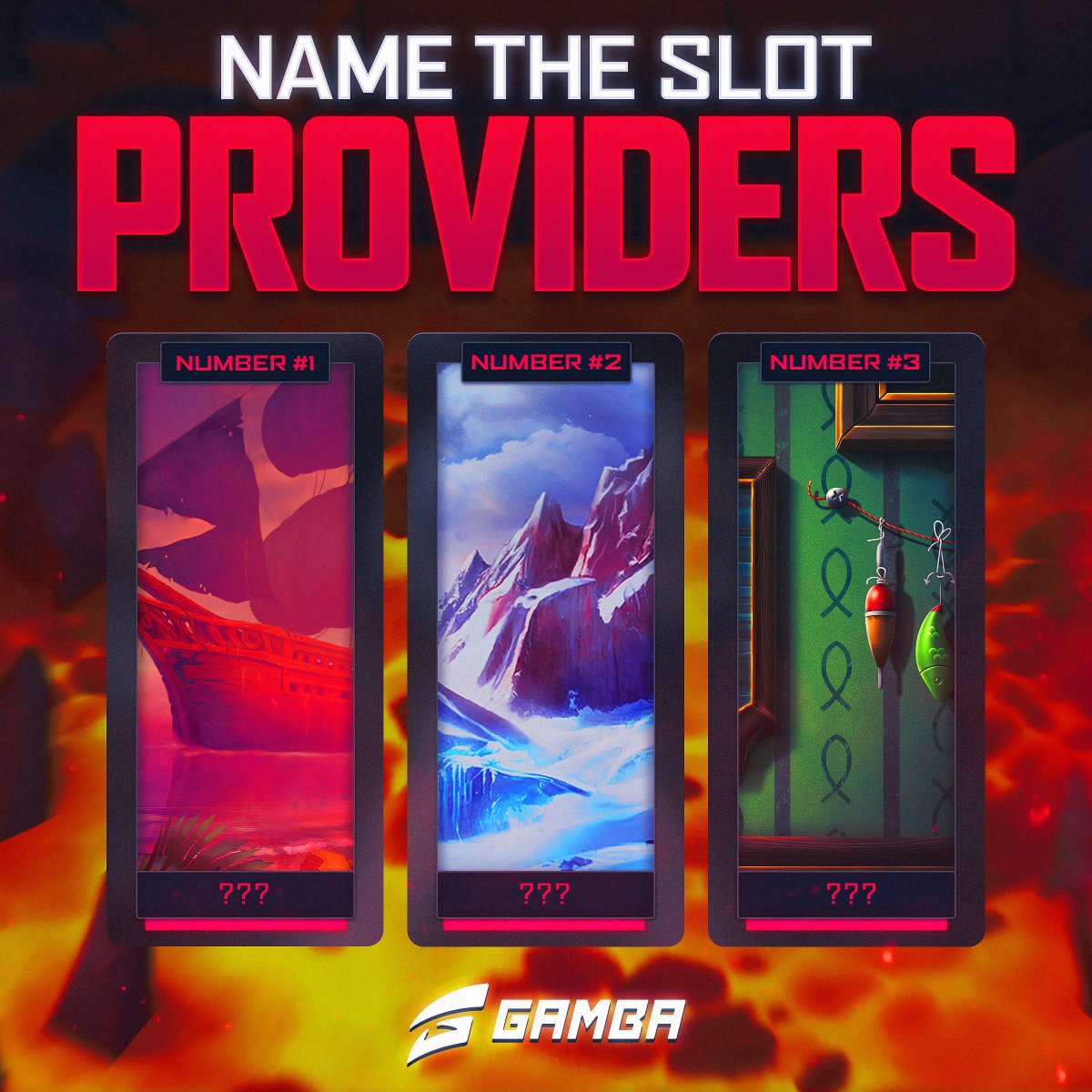 Can you guess the 3 different provider names based on these backgrounds from their games? 🎨

💡 Hint: All 3 provider names start with "P"

Comment the 3 provider names below for a chance at a tip! 👇