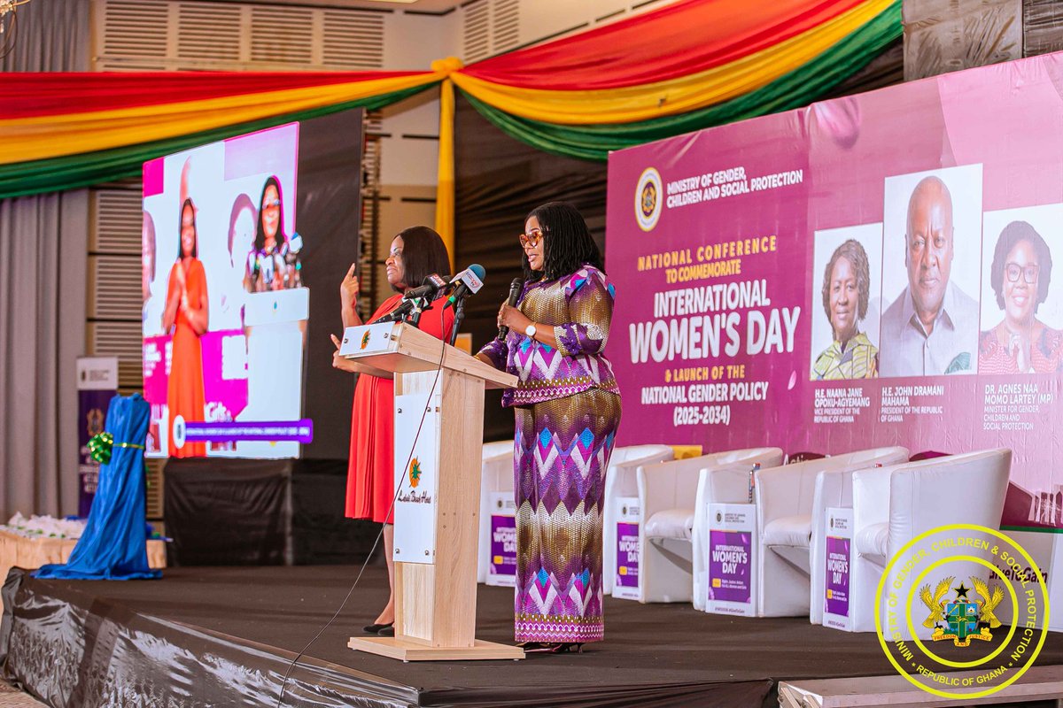 MoGCSP_Ghana's tweet image. In observance of this year's International Women's Day, Ghana has emphasised the need for sustained #advocacy, stronger partnerships and decisive #actions to advance #genderequality and safeguard the rights of #women and girls.
#IWD2026