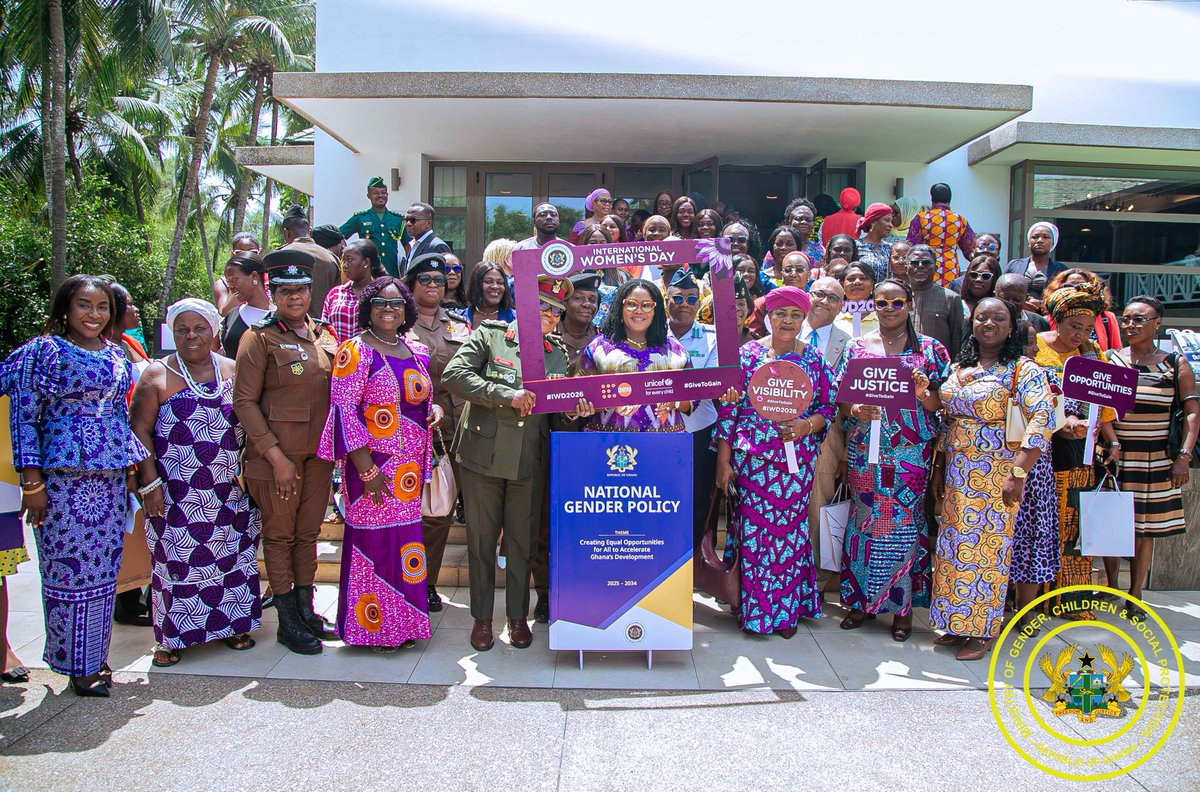 MoGCSP_Ghana's tweet image. In observance of this year's International Women's Day, Ghana has emphasised the need for sustained #advocacy, stronger partnerships and decisive #actions to advance #genderequality and safeguard the rights of #women and girls.
#IWD2026