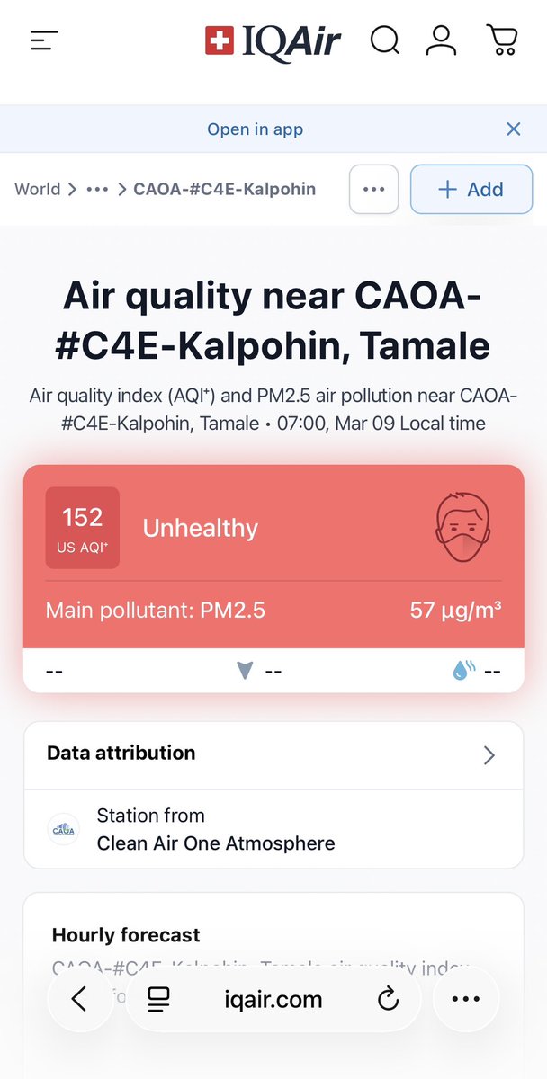 cleanaironea's tweet image. Our collaborative efforts for clean air solutions in Northern Ghana with @IQAir, @UDSGhana’s Prof Samuel J Cobbina &amp;amp; his undergrads, Kalpohin + Savelugu Municipal Assemblies &amp;amp; @EPA_Ghana is gathering some steam. First station online! iqair.com/ghana/northern…

#C4E #CleanAirGhana