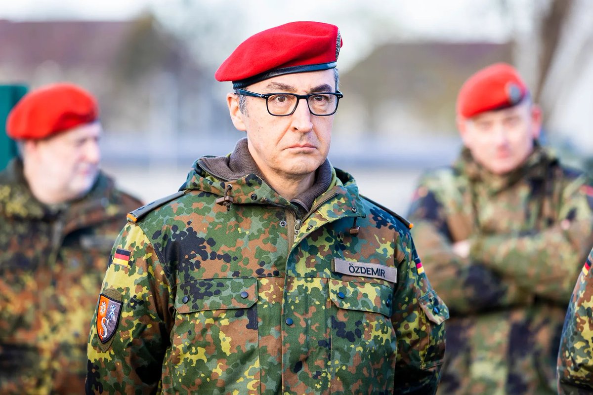 This is a picture of the "radical left wing green" that was winning the election. He is a turkish immigrant.