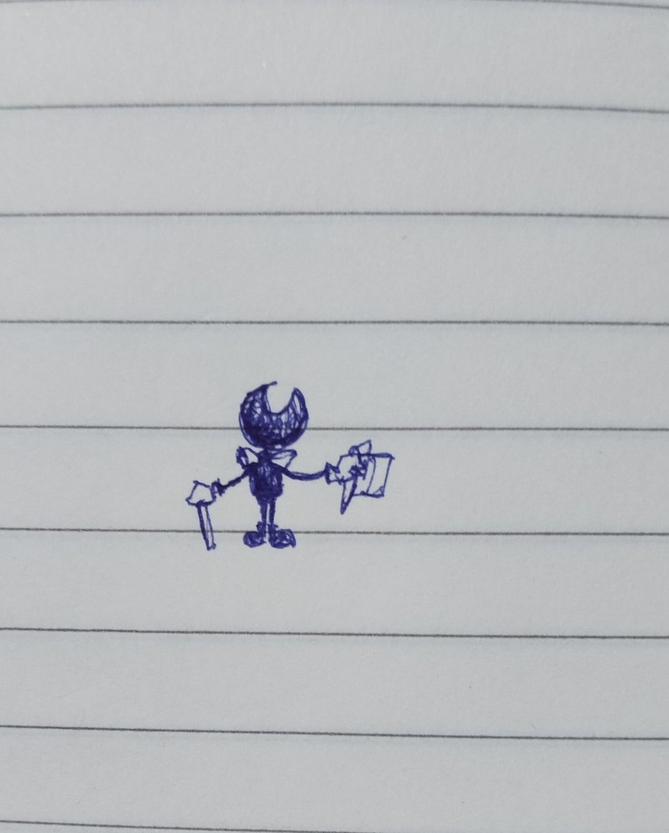 KZRGHB's tweet photo. #BENDY #inkdemon 
Haven’t drawn Bendy in a while https://t.co/LEg9hUkm5H