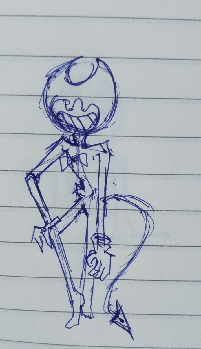 KZRGHB's tweet photo. #BENDY #inkdemon 
Haven’t drawn Bendy in a while https://t.co/LEg9hUkm5H