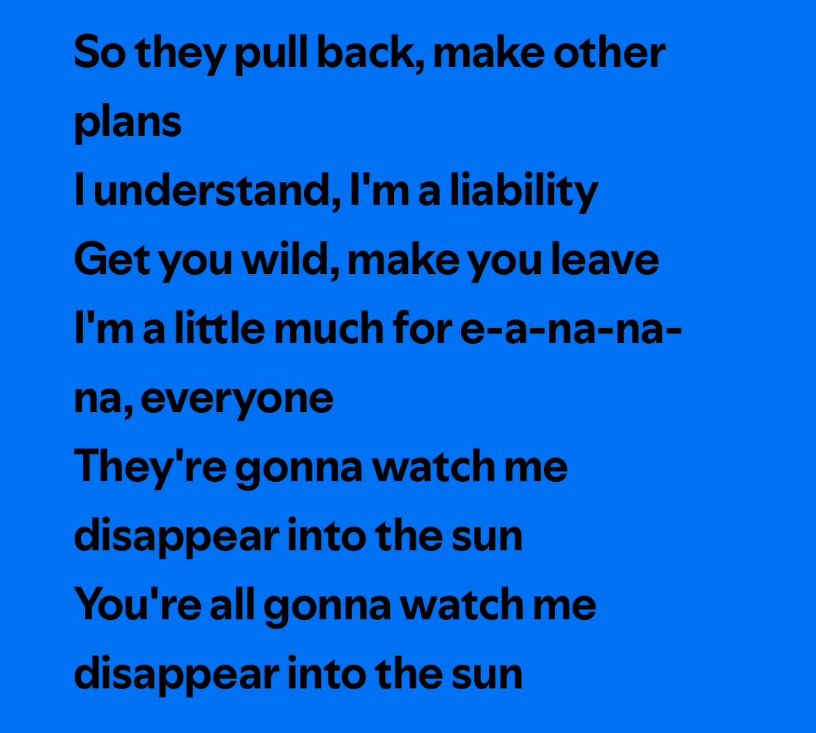 if you ever felt like this im sorry