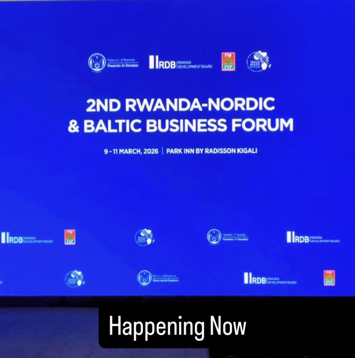 MugasaIko's tweet photo. HAPPENING NOW: 

🌍 Rwanda Nordic–Baltic Forum in Kigali, Rwanda | 09–11 March 2026

This high-level gathering brings together stakeholders from Rwanda and the Nordic–Baltic region to strengthen collaboration in education, innovation, and sustainable development.

The Forum is organized by @HillsConnect and Remode Oy, in collaboration with @RwandainSweden and the Embassy of the Republic of Rwanda to the Baltic Countries, with support from the @RDBrwanda.
Together, these partners build on longstanding relationships and shared ambitions to create impactful partnerships and future opportunities.

📅 Date: 09–11 March 2026
📍 Location: Kigali, Rwanda

If you cannot attend in person, you are warmly invited to follow the discussions online via YouTube:
▶️ https://t.co/oOMtkZaBgv

More info: https://t.co/0zhH0G34yl

#NordicBalticForum #Rwanda #NordicBalticCooperation #Innovation #SustainableDevelopment #EducationPartnerships
@Suwimbabazi_M @RwandaMFA @PSF_RWA @DianeGashumba