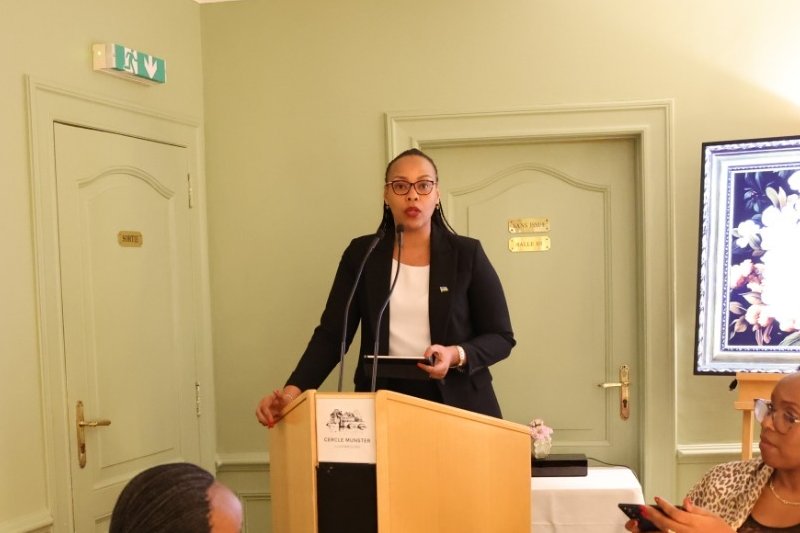 RwandaBankers's tweet photo. A successful conclusion to the ABLP Banking Simulation Module in Luxembourg!

Last week, 21 bankers gathered in Luxembourg for the ABLP Banking Simulation Module, organized by RBA in partnership with @attf_lu. The bankers participated in an intensive program of real-time financial simulations, strategic decision-making, and collaborative learning.

The program ended with a closing ceremony attended by the ambassador of Rwanda to Luxembourg (@RwandainLux), @AuroreMimosa, as participants were awarded certificates in recognition of their successful completion of the module.

#RwandaBankers #CapacityBuilding