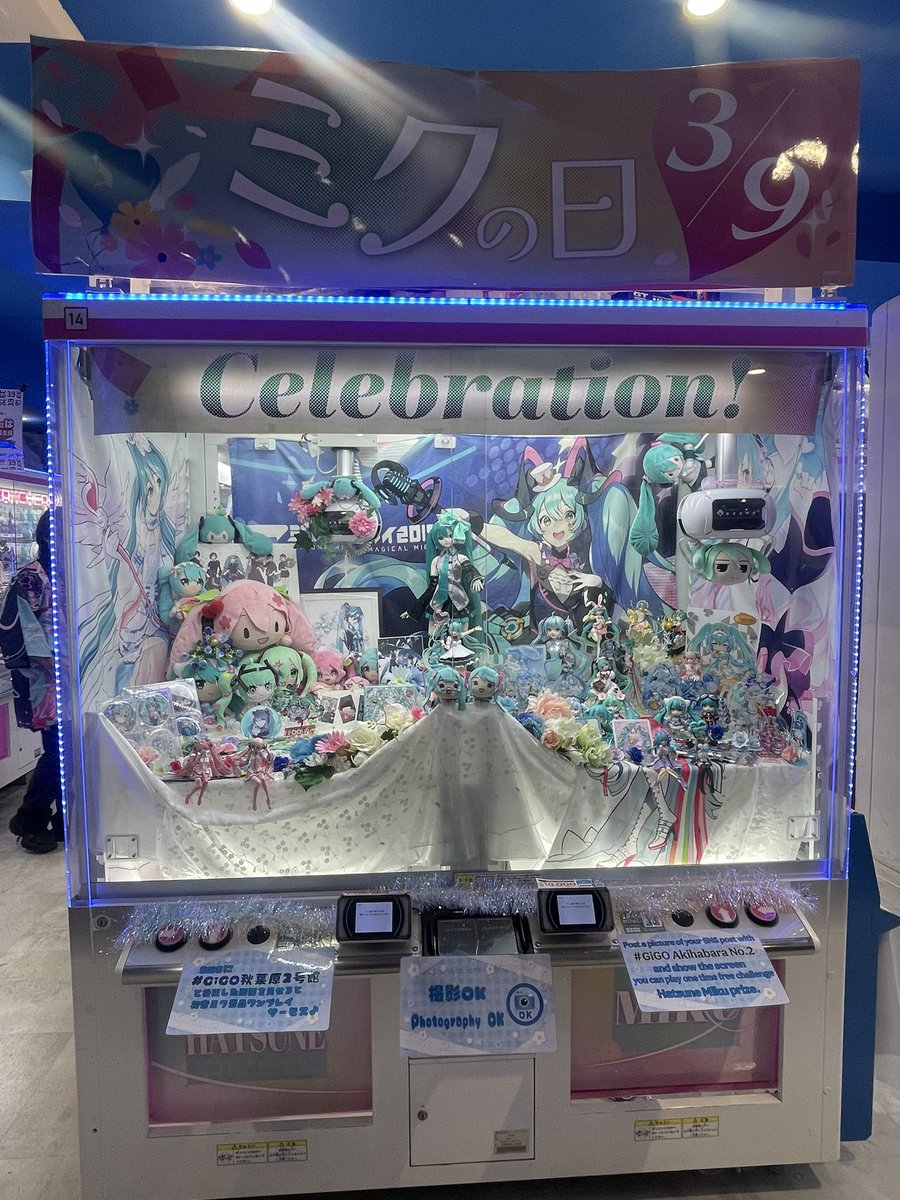 商売道具を潰してまでディスプレイすることを許した店長さんもえらい。