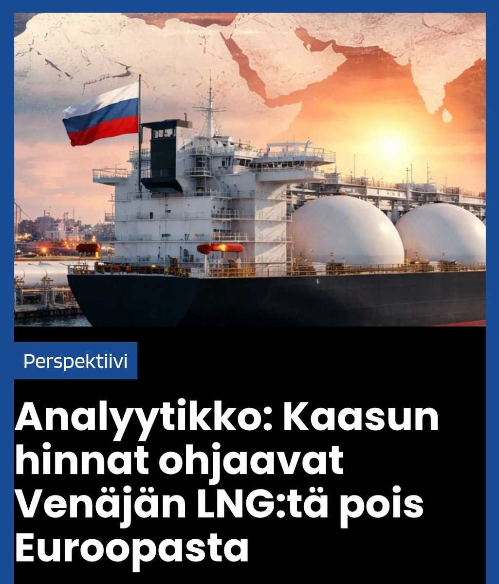 Analyytikko Shanaka Anslem Pereran mukaan LNG-tankkerit kääntyvät Euroopasta Aasiaan, jossa spot-markkinat maksavat nyt selvästi korkeampia hintoja.

verkkosanomat.com/perspektiivi/a…