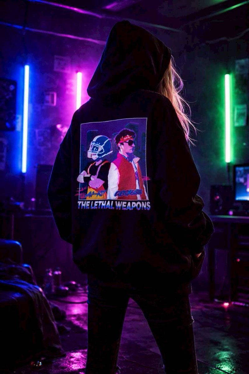 intheloop_info's tweet photo. The Lethal Weapons Neon City Design Hoodie

Let’s cruise

https://t.co/SHkFcVYrFv https://t.co/nypZDMJs4i