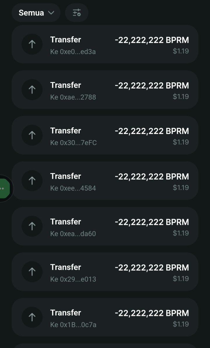 Thank you to everyone who participated in the BPRM Airdrop 🦁

The airdrop has been distributed to 100 eligible recipients. If you haven't received it yet, it's possible that some requirements haven't been met. Please review the comments and terms and conditions.
#BPRM #BasePrime