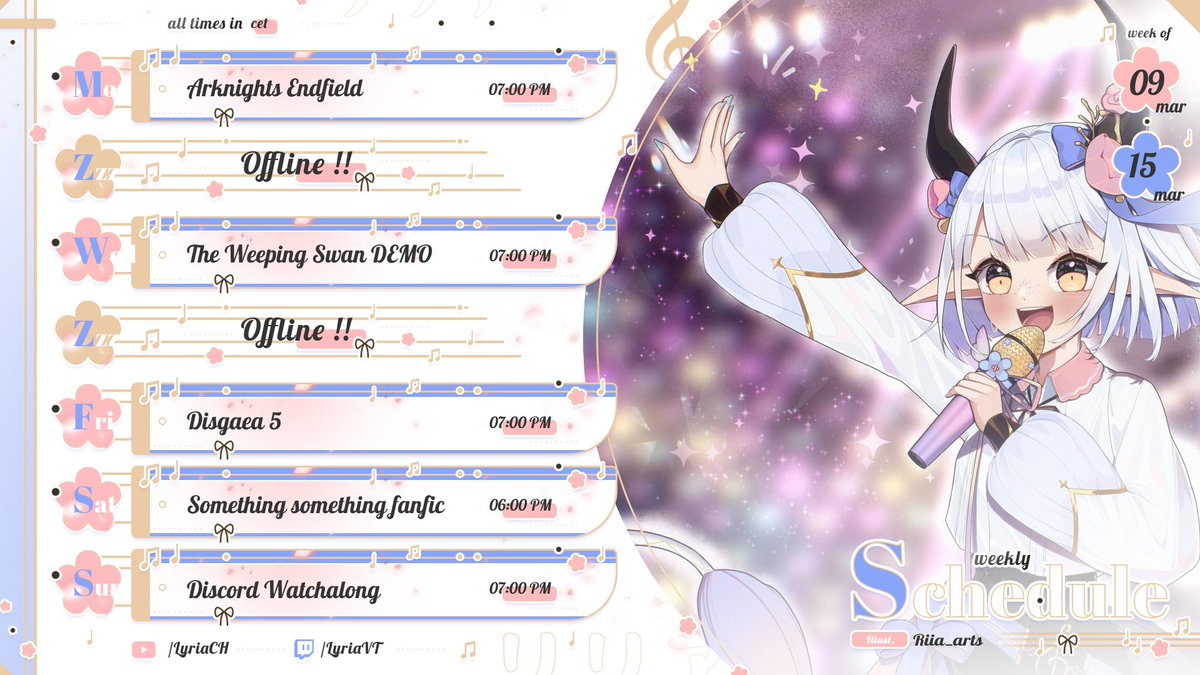 Lyria / ใชใชใข - Virtual Idol ๐ต tweet media