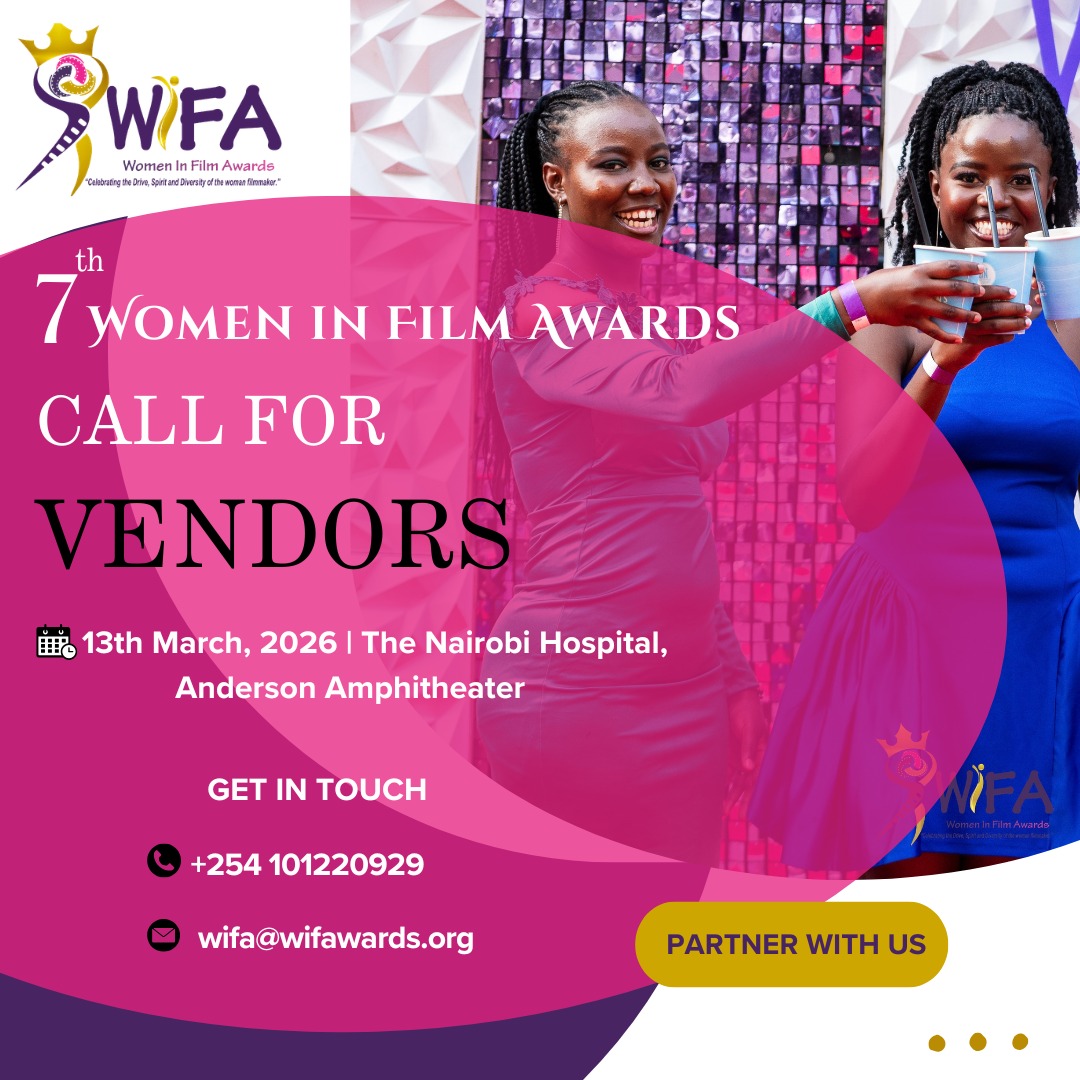 The 7th Edition of the Women In Film Awards is here! 🎬✨

Are you a vendor looking to showcase your products at the event?
Reach out today to secure your space. ☺️

#wifa2026 #womeninfilm #filmakers #wifawards