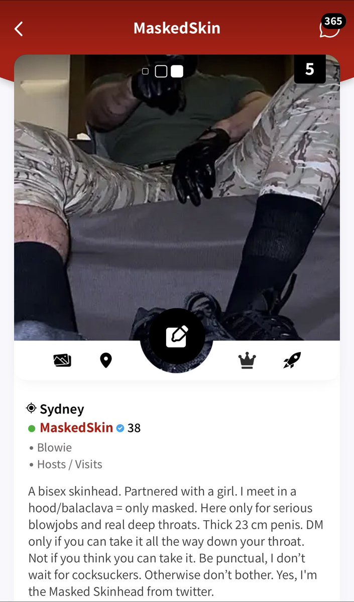 MASKED SKINHEAD tweet media