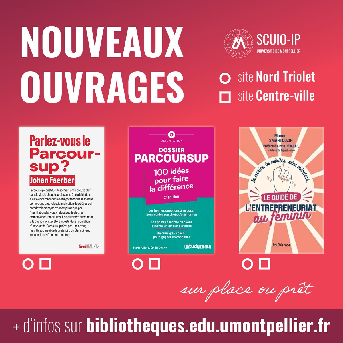 SCUIO-IP Université de Montpellier tweet media