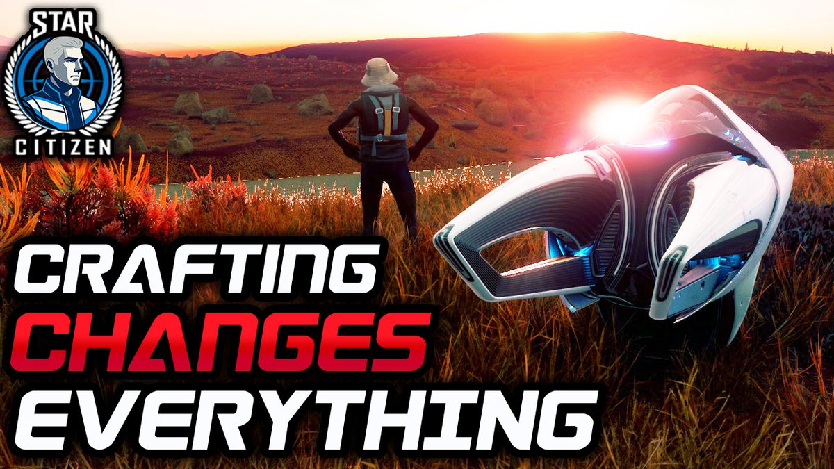 CaptainKatarn's tweet photo. Crafting in Alpha 4.7 will change everything about the way we interact with Star Citizen. Breaking down the journey from the original quanta vision to the current player crafted economy. It's deep.

Full Look> https://t.co/Dr3BfCZa1a

Thumbnail credit: Nosde_Black
#StarCitizen https://t.co/LfRhQUITeO