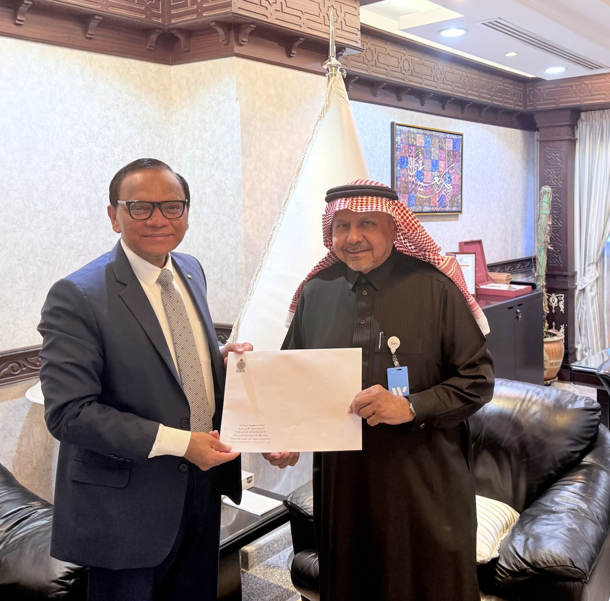 Embassy of Sri Lanka in Saudi Arabia tweet media