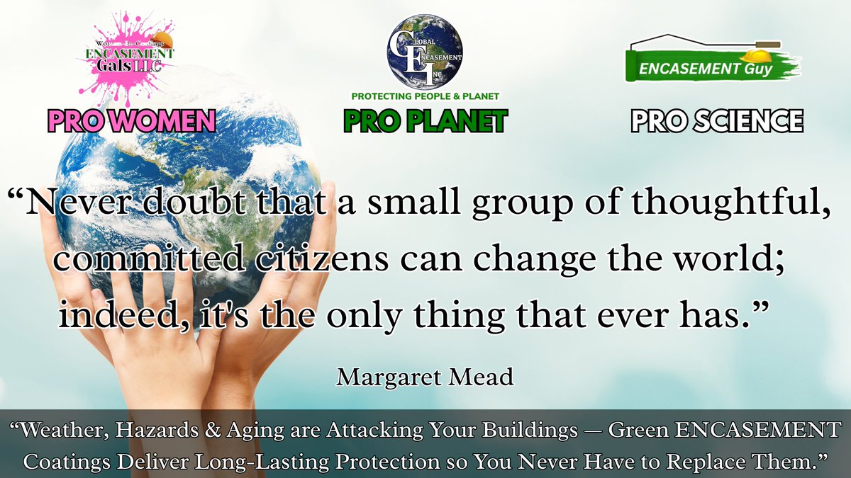 EncasementGals's tweet image. Real change starts with people who care. 🌍

👉 Learn more about sustainable solutions that protect people, buildings, and the planet. Join the movement for a safer, greener future.

Contact Us Today encasementgals.com/contact-us-pag…

#ProPlanet #ProScience #ProWomen