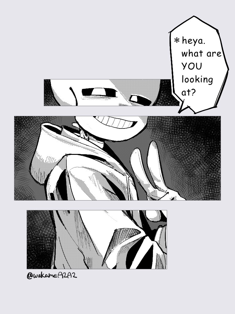 #3月は毎日サンズ 
9日目。
彼のフォントはcomic sans