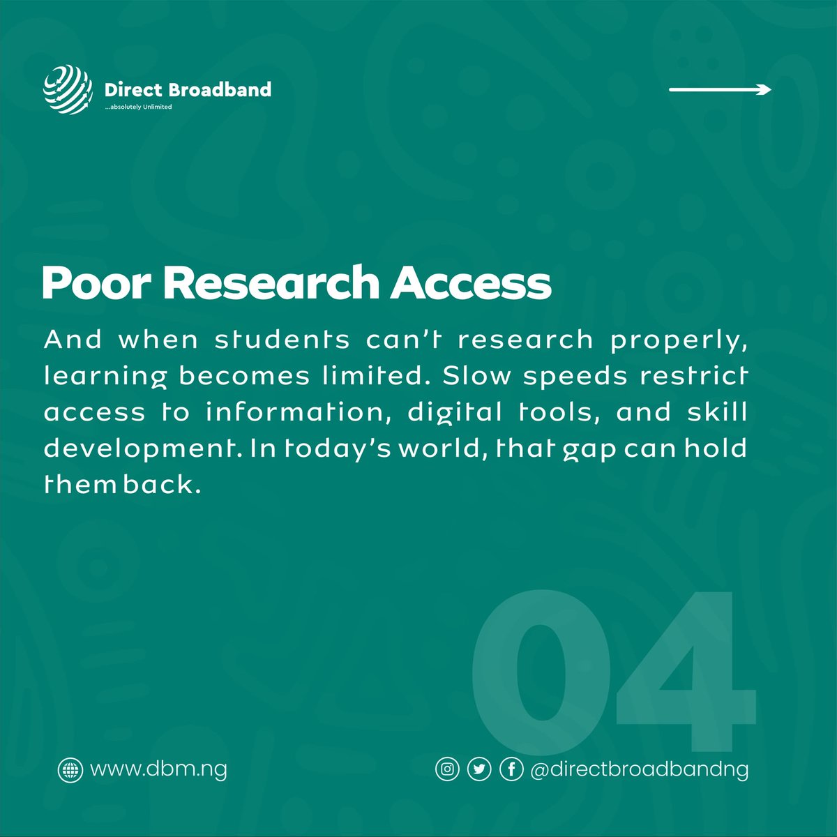 Direct Broadband Nigeria tweet media