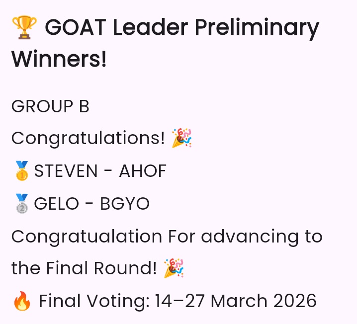 𝗦𝗧𝗘𝗝𝗔𝗬 𝗩𝗢𝗧𝗜𝗡𝗚 𝗧𝗘𝗔𝗠 tweet media