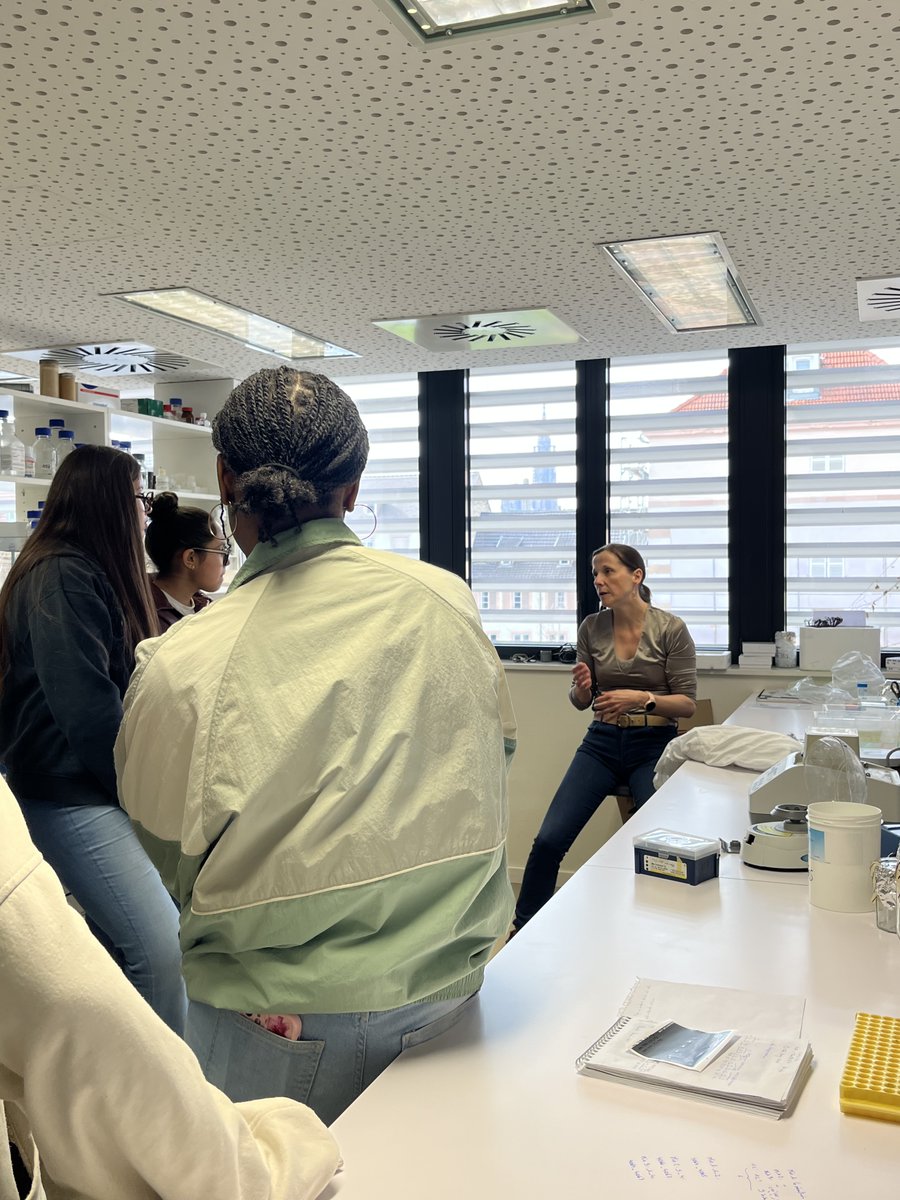 cnrs_ibmp's tweet photo. Vendredi dernier, l’IBMP a accueilli des lycéennes dans le cadre de l’initiative « Sciences, un métier de femmes ! » (Grand Est 2026). Merci à P. Debie, H. Zuber, S. Koechler et A.S. Brussorio pour leurs témoignages, et à L. Herrgott pour l’organisation ! 🌱🔬
#FemmesEtSciences https://t.co/4T62DWxl6K