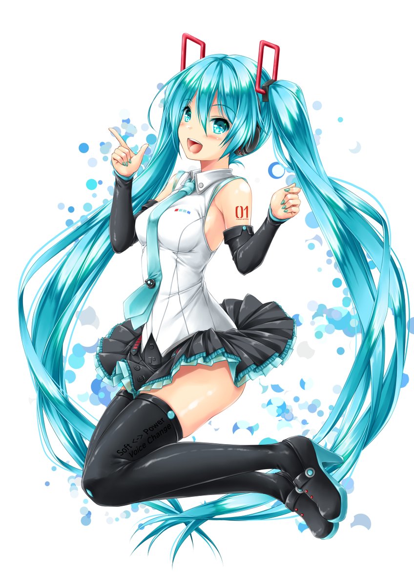 #ミクの日 #ミクの日2026
過去絵からミクさんをぺたり、
来年二十歳になるんだよなぁ・・・ 