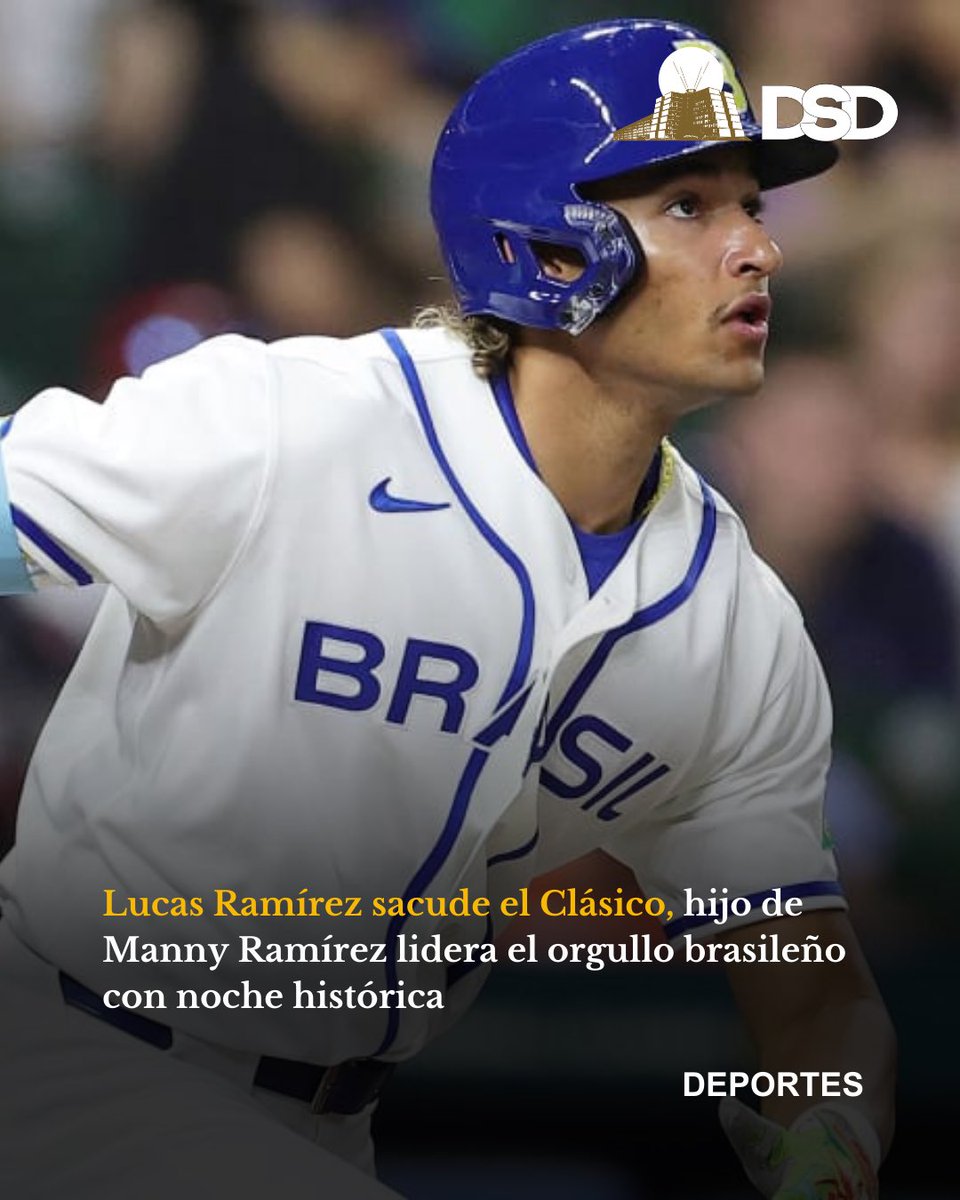 diariosdrd's tweet image. Lucas Ramírez sacude el Clásico, hijo de Manny Ramírez lidera el orgullo brasileño con noche histórica

🔗: diariosantodomingo.com/deportes/lucas…

#lucasramirez #ClasicoMundialBeisbol #mannyramirez