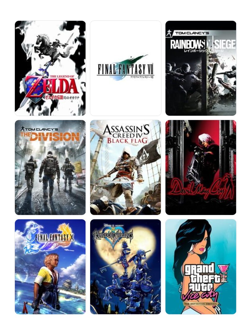 HIRO_KLEAR's tweet photo. 私を構成する9つのゲーム
もう一回全部やりたい！！
#My9Games #私を構成する9つのゲーム
https://t.co/IYy77pkryT https://t.co/ijLn0Vs275