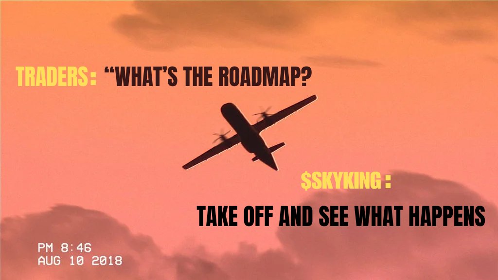 MARSorVENUSx's tweet photo. No roadmap only runway.
#memecoin  #SkyKing #ToTheMoon #next100x https://t.co/mId81dwyxl