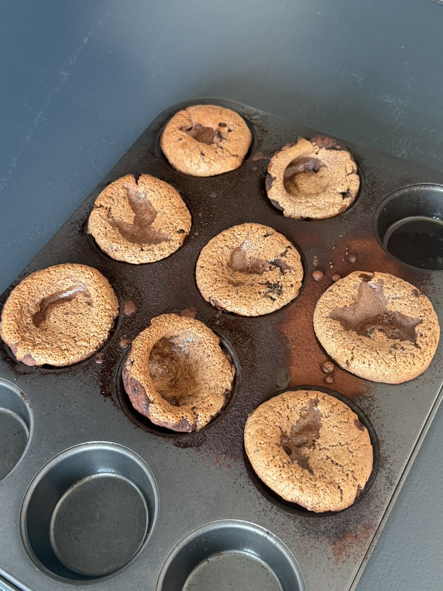 JennPe6's tweet photo. No kidding, anything that needs a muffin tin and I just won't be friends.
#CookWithZeudi #zeudiners #fail https://t.co/N71l9ytkge
