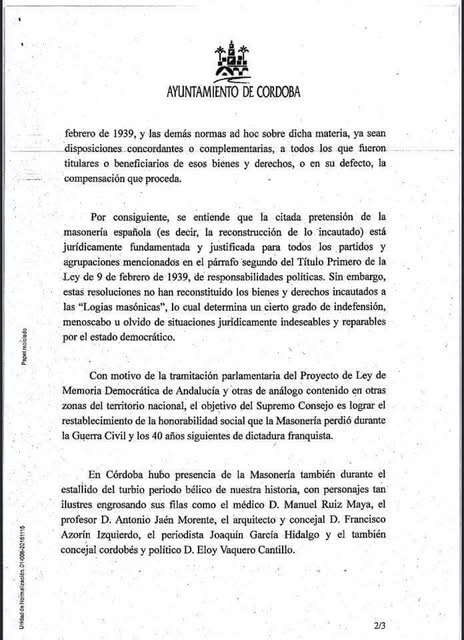 Masonería en Córdoba tweet media