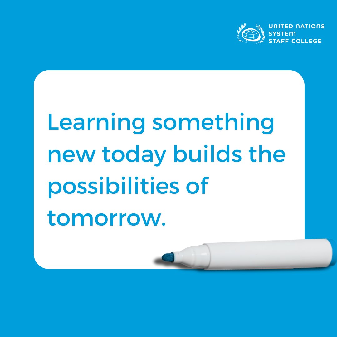 United Nations System Staff College tweet media