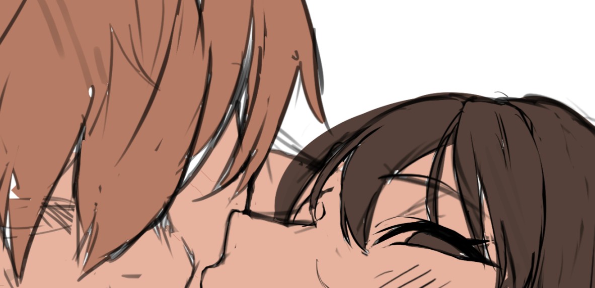 rkgkぃ...
内容的に描きながらダメージ喰らいつつも、なかなかいい感じなのでこの感じで完成させます✦

ネット記事情報なのでソースが定かではないですが…彼女の浮気を疑う男性は精〇が濃くなるそうですよん* 