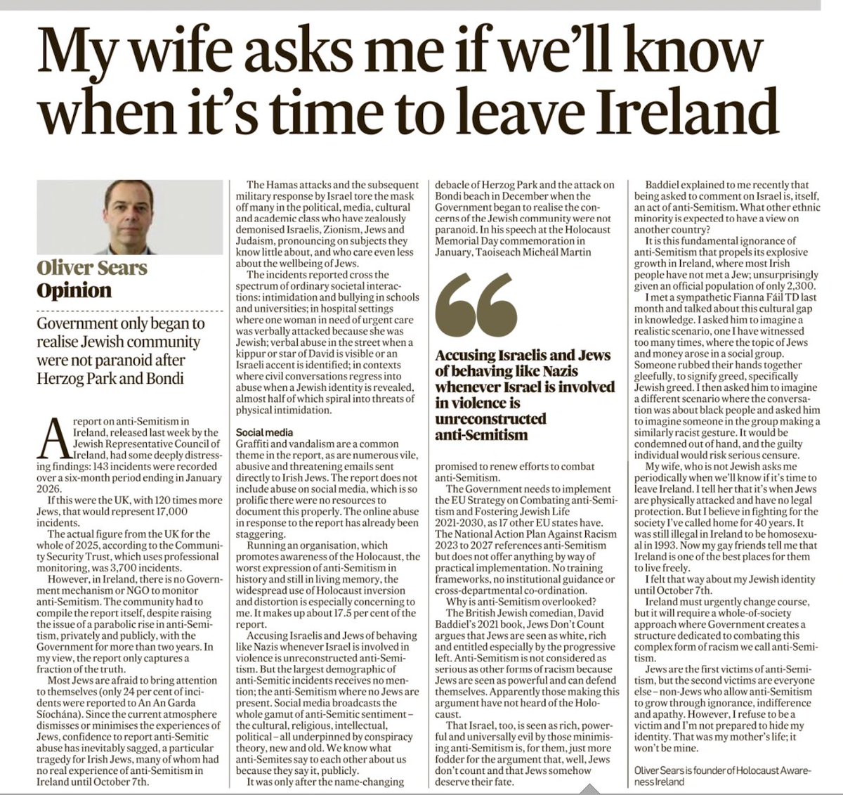 Holocaust Awareness Ireland tweet media