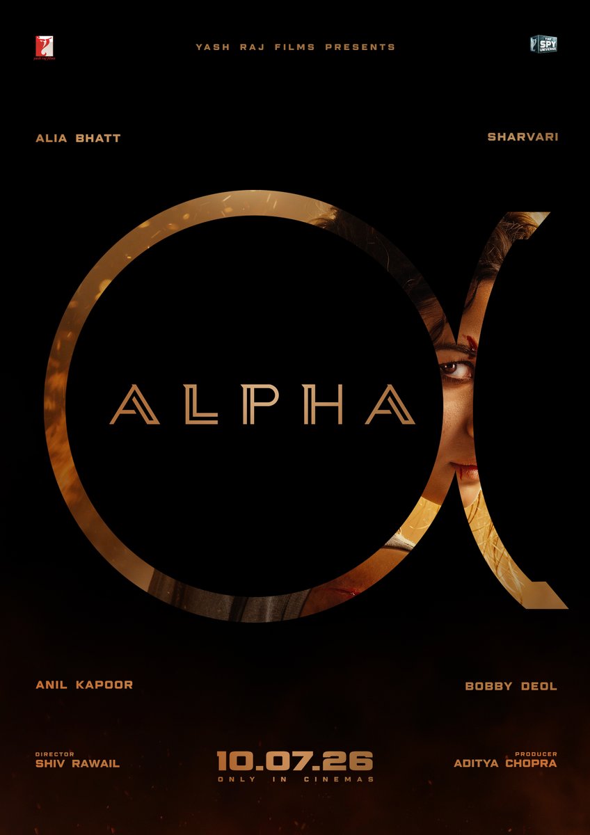 Now this poster actually looks interesting. Atleast something different for a change.
Also glad that Aditya Chopra isn’t writing this time. Hoping the narrative breaks the usual template. Looking forward to it.

#Alpha – 10 July Release