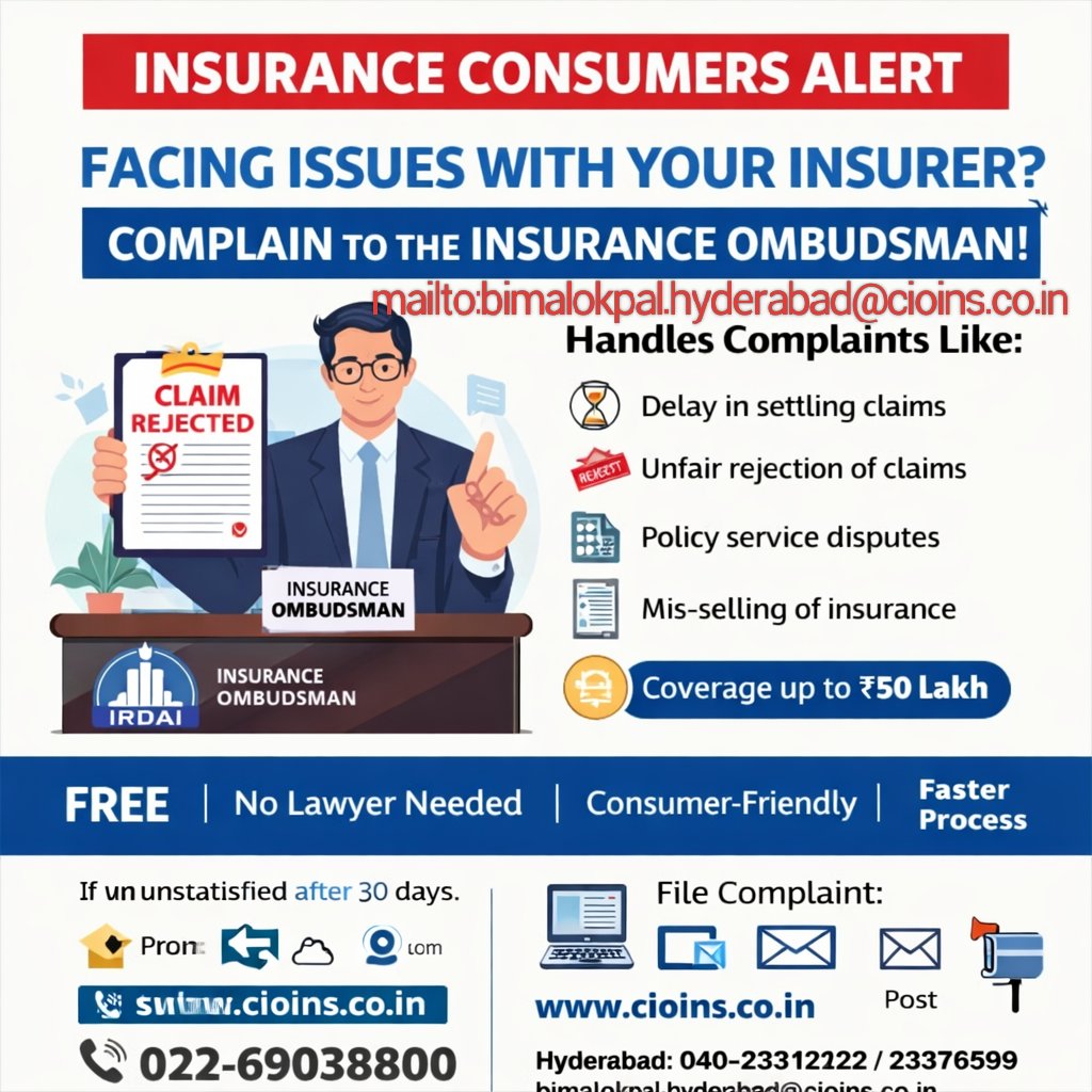 NallariNaidu's tweet photo. @PatrioticSoul33 Ask her to file a complaint with IRDA Ombudsman https://t.co/OhhyLhl3a0