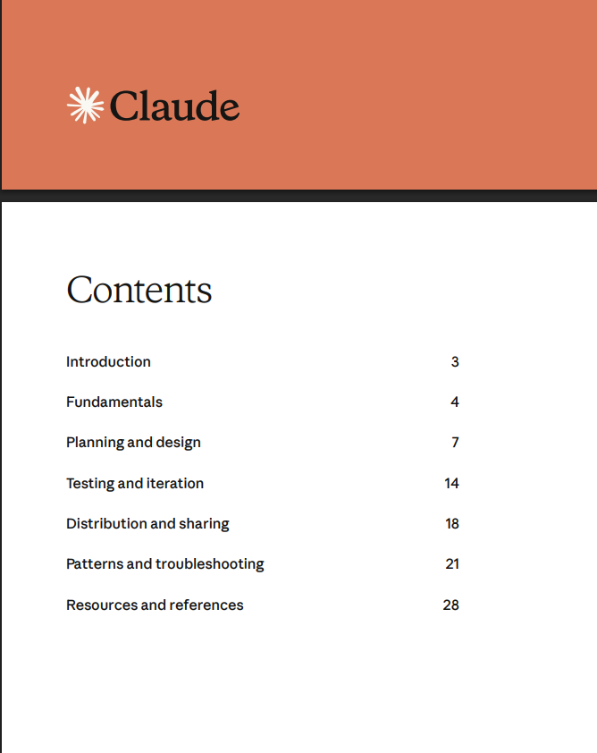 Claude Handbook.pdf Anthropic's 33 pages cheat sheet for building Claude skills