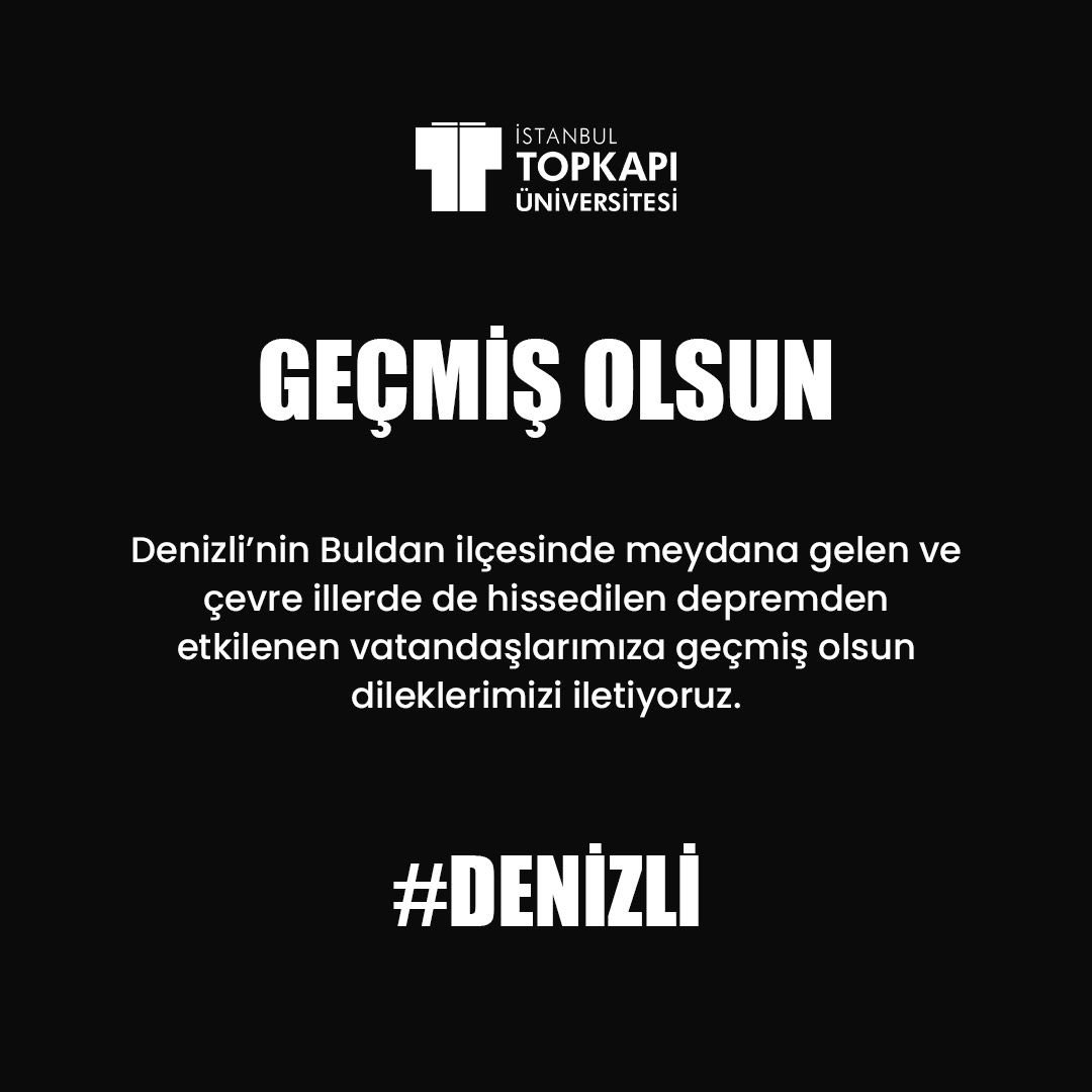 İstanbul Topkapı Üniversitesi tweet media