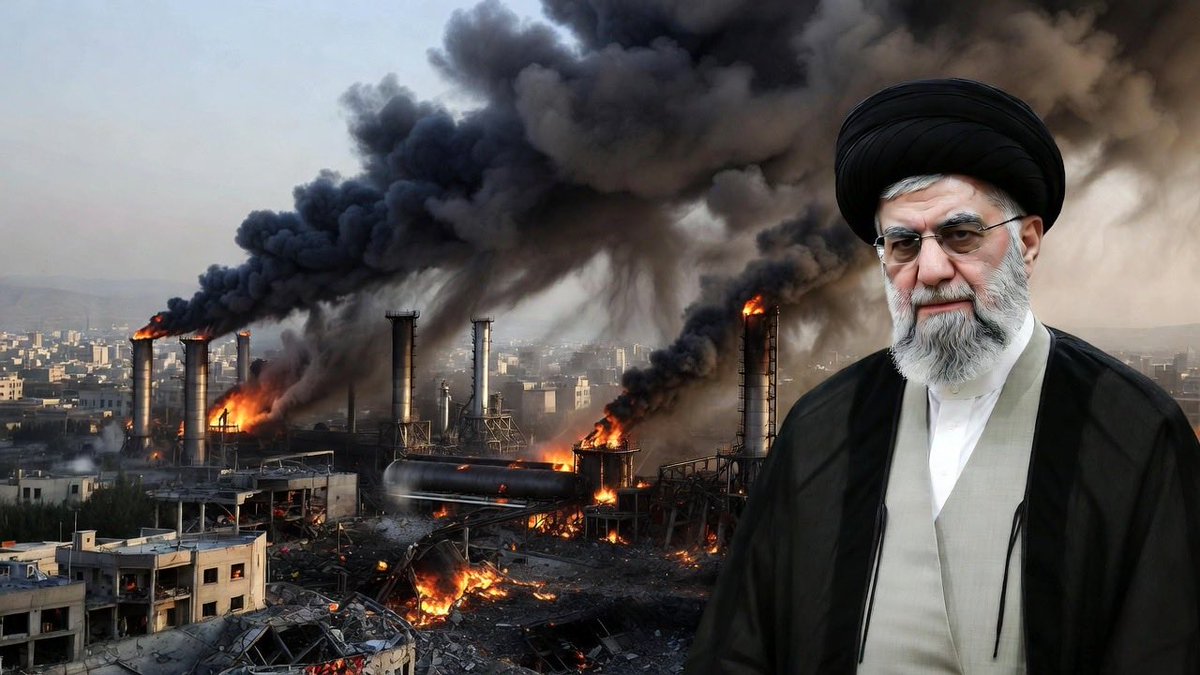 LeJournAllier's tweet photo. 🚨 Iran – Jour 9 du conflit :
•  Mojtaba Khamenei → nouveau Guide suprême
•  Raffineries Téhéran en feu (frappes US/Israël)
•  IRGC : « guerre de l’énergie »
•  Missiles iraniens sur Israël &amp; bases US
•  Pétrole explose +25%
Ça dégénère vite… ⛽💥 #Iran #Israel https://t.co/tS7ZpBxmX2