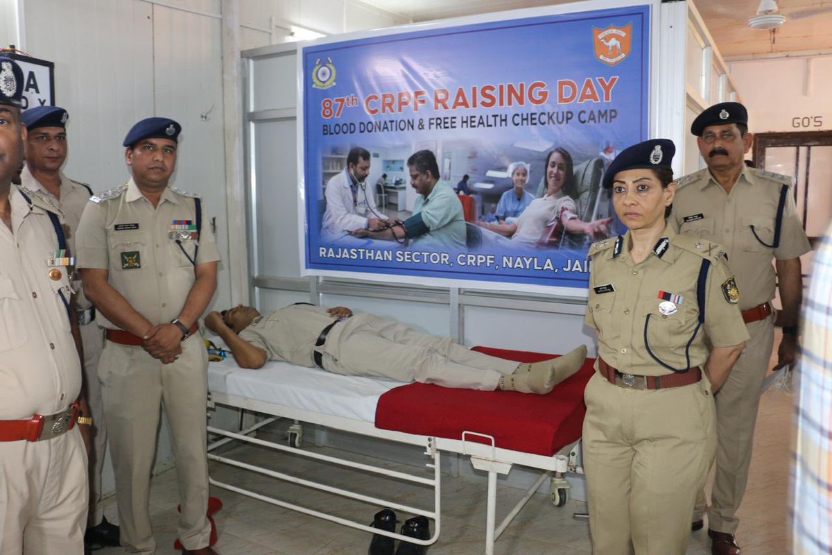 Rajasthan sector Hqrs, CRPF tweet media