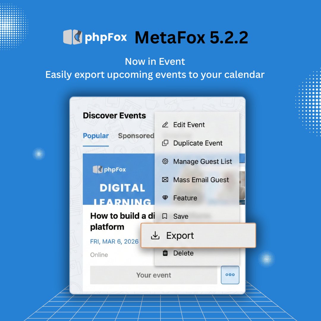 phpFox tweet media
