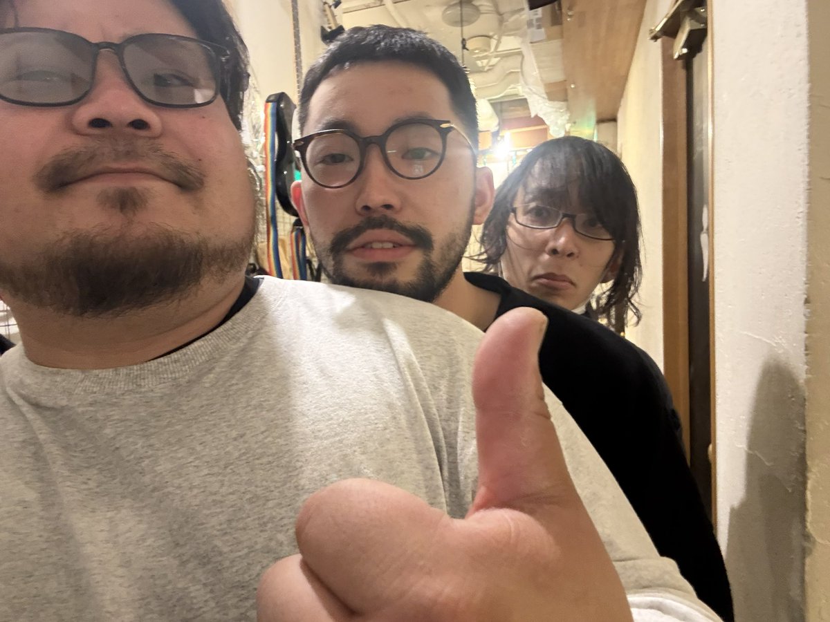 昨日はやさしい4MANありがとうございました😡
彼無しではやり切れなかった！ガッツくんサンキュー＆！😡