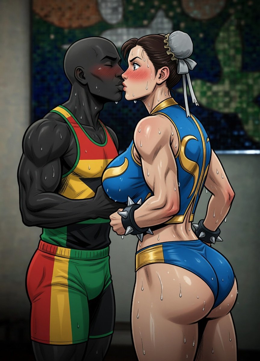 DC Marvel Black Men x White or Asian Women tweet media