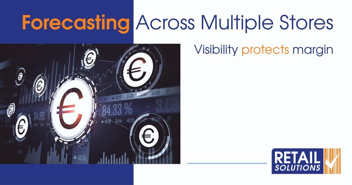 Forecasting across multiple stores isn’t just about predicting sales, it’s about protecting margin.

When one location over-orders and another runs short, profit disappears fast.

Better forecasting comes from clear visibility and structured insight. 

🌐 retailsolutions.ie