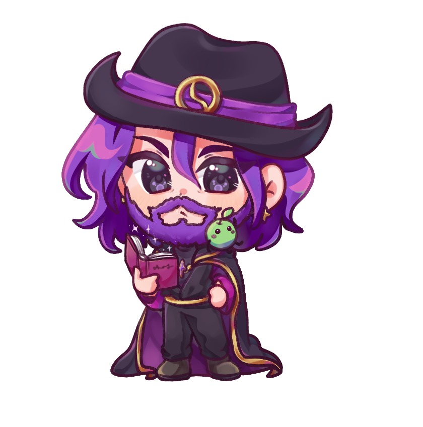 Our desired wizard Rasmodius ✨💜
#StardewValley