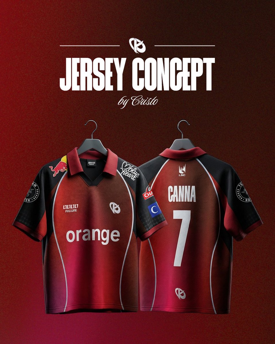 ChnChristo's tweet photo. Concept Jersey 25-26 @KarmineCorp 
«  Aube et Crépuscule »

- N’hésitez pas à donner votre avis !

PS : Le col polo, j’aime trop ça…

#KCB #KC https://t.co/Nb52JdCZ5C