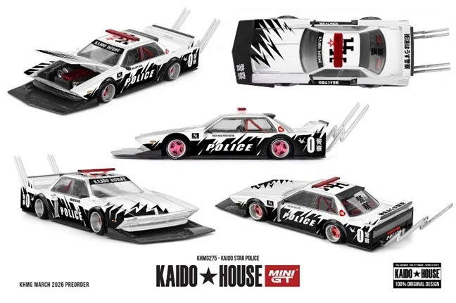 ミニカー予約】TSM MINI GT(ミニGT) 1/64 KAIDO HOUSE シリーズ新作4種